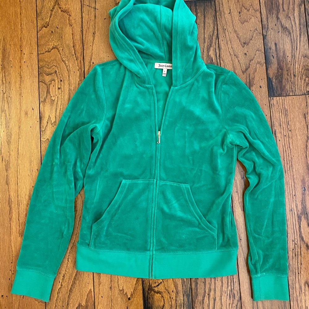 Juicy Couture Velvet Hoodie size L